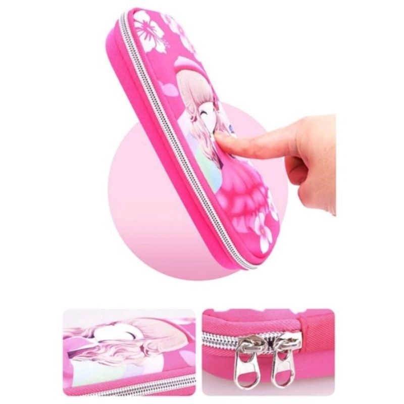 

Kotak Pensil 3D Waterproof | Tempat Pensil Anak Anti Air Bahan EVA Karakter Kartun Timbul
