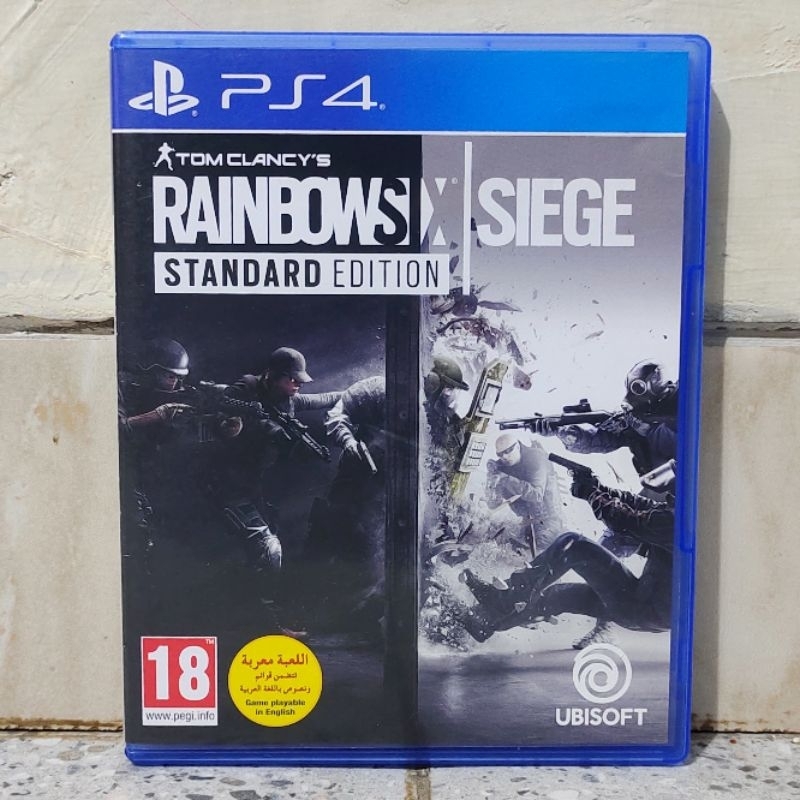 BD Kaset PS4 PS5 Rainbow Six Siege Game CD PS 4 5 Original Playstation Bekas Second Mulus
