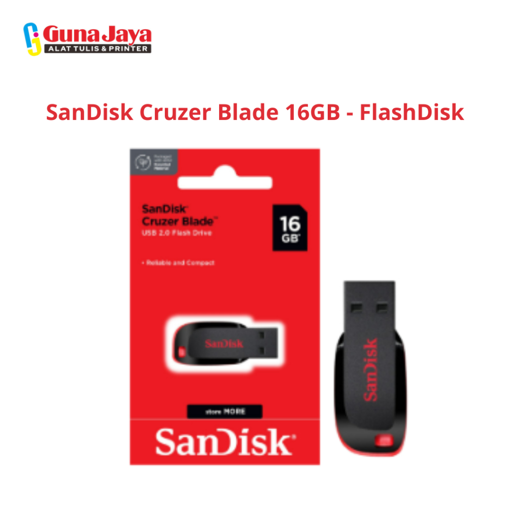 SanDisk Cruzer Blade 16GB - FlashDisk