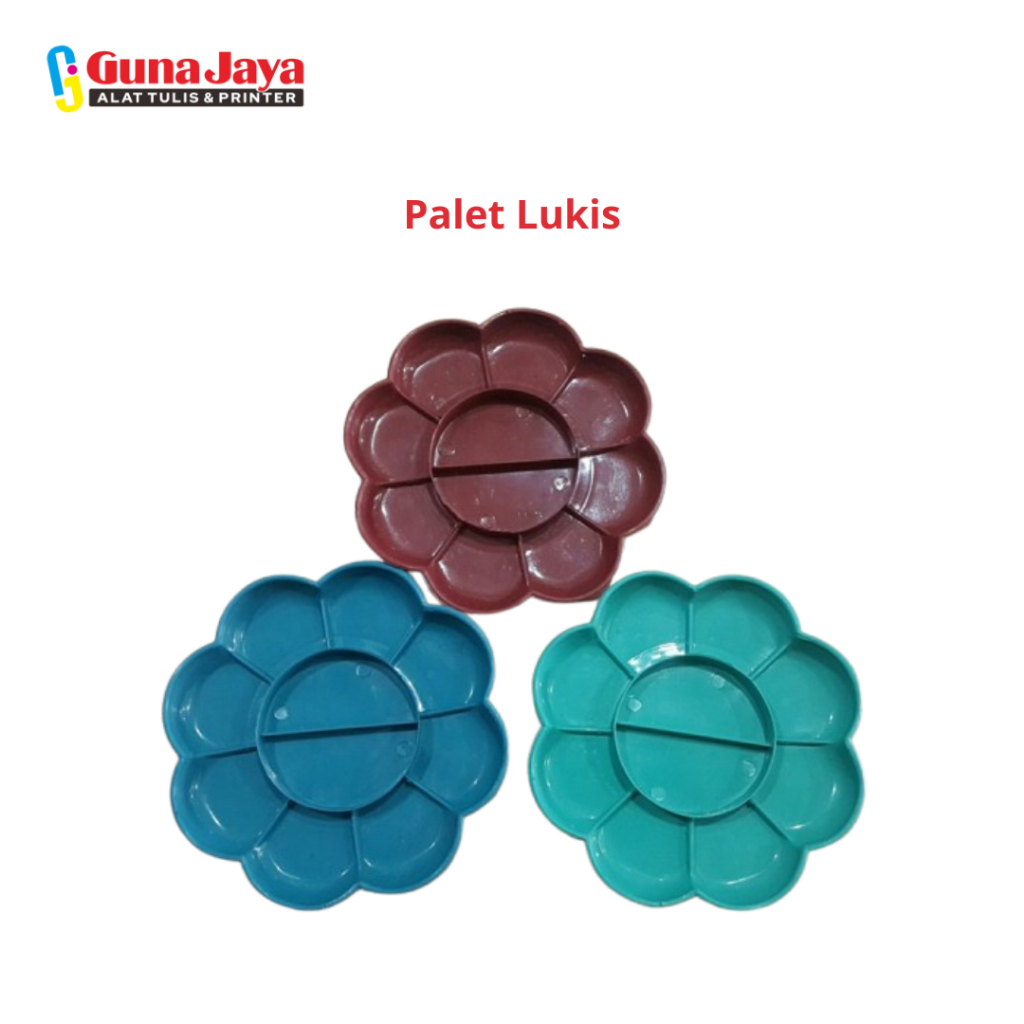 

Palet Lukis - Palet Cat untuk Lukisan Oil dan Akrilik, Mudah Digunakan dan Praktis - GunajayaATK