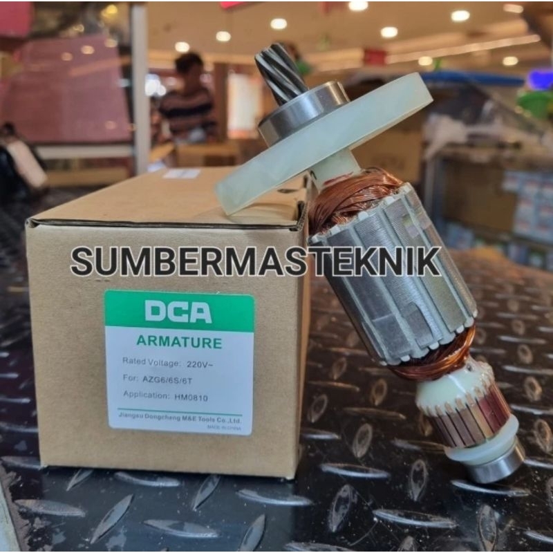 ARMATURE DCA AZG6 ANGKER ROTOR MESIN BOR BOBOK DCA AZG 6 DCA