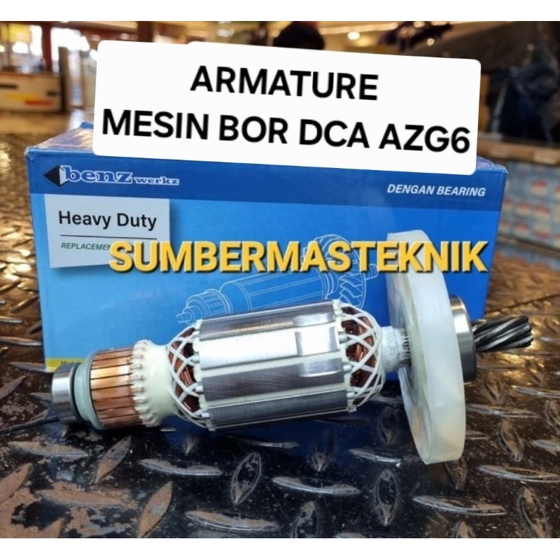 ANGKER DCA AZG 6 ARMATURE ROTOR DCA AZG 6 BENZ
