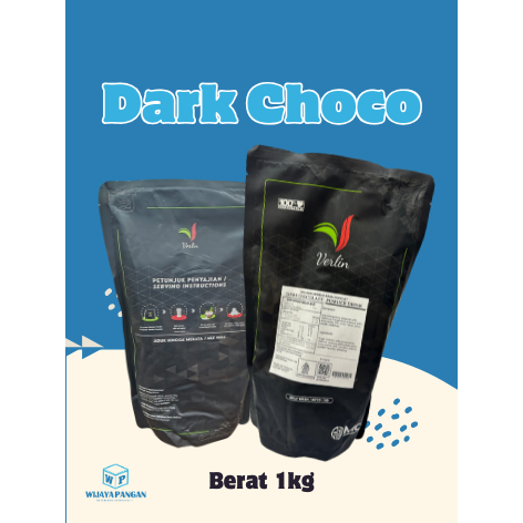 

VERLIN Rasa DARK CHOCOLATE MURAH powder drink minuman bubuk (1kg)