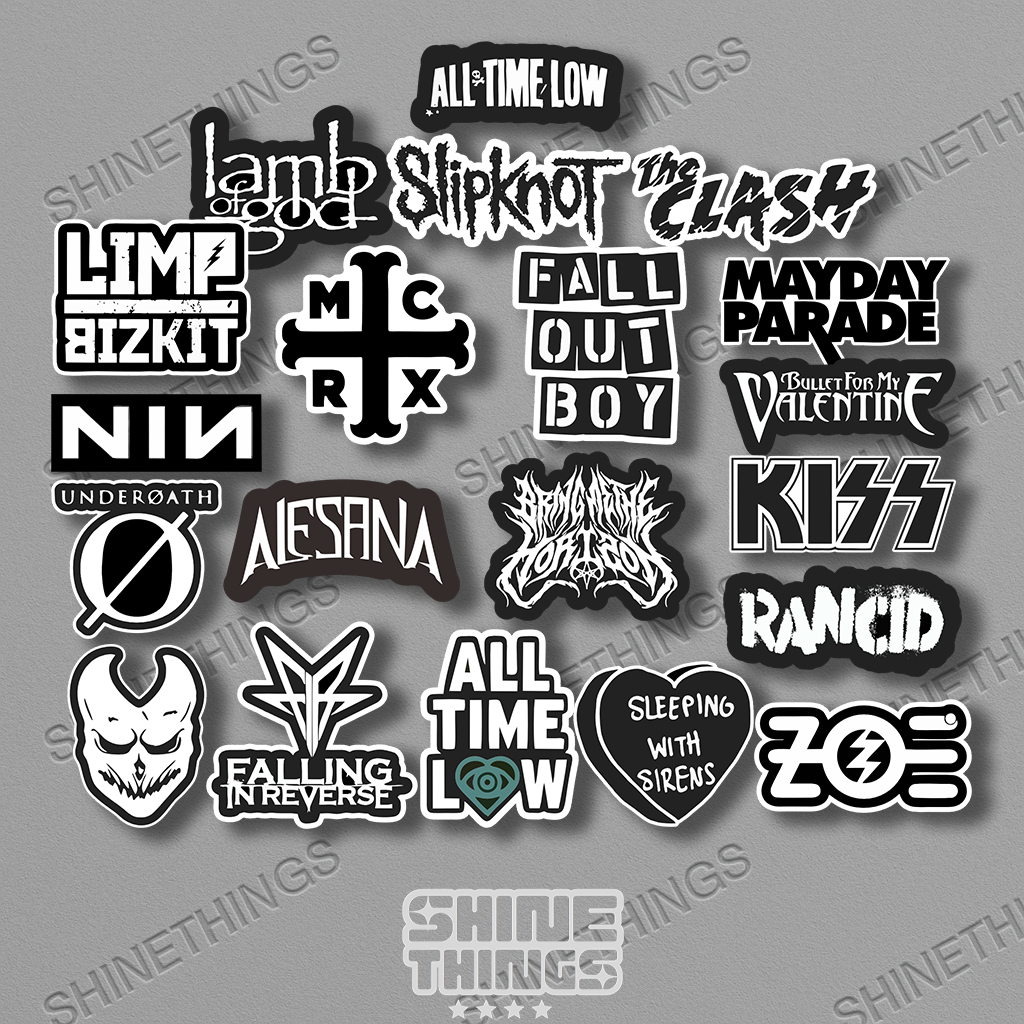 

Sticker Band metal Bring Me The Horizon stiker BMTH || Stiker helm case hp