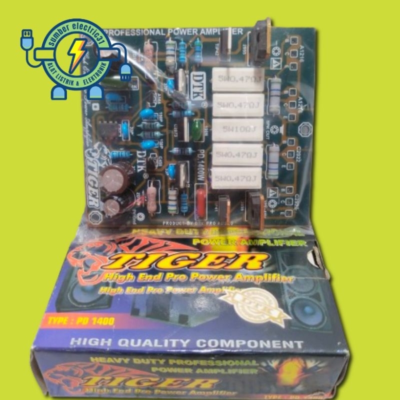 KIT DRIVER POWER AMPLIFIER PD 1400 TIGER DTK