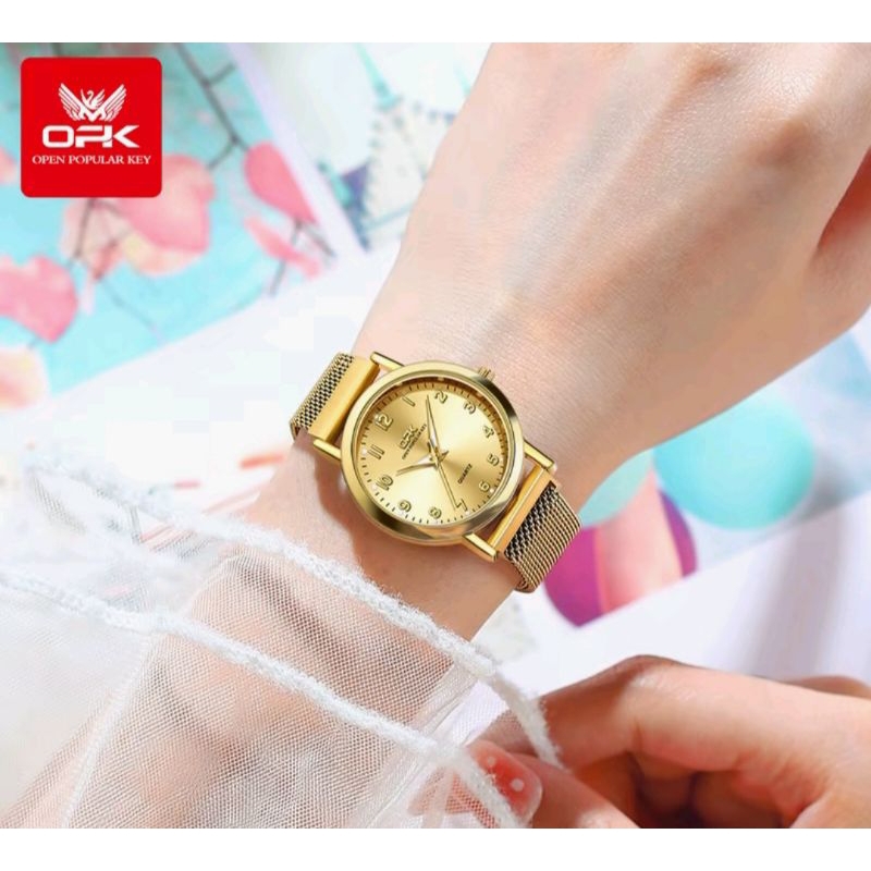 OPK jam tangan wanita original. anti air analog