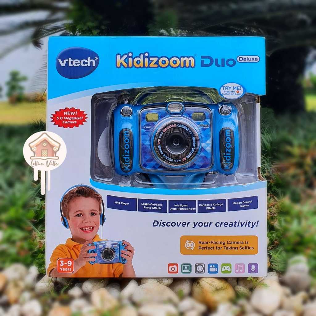 Vtech kidizoom Deluxe Camera with MP3 Player and Headphone