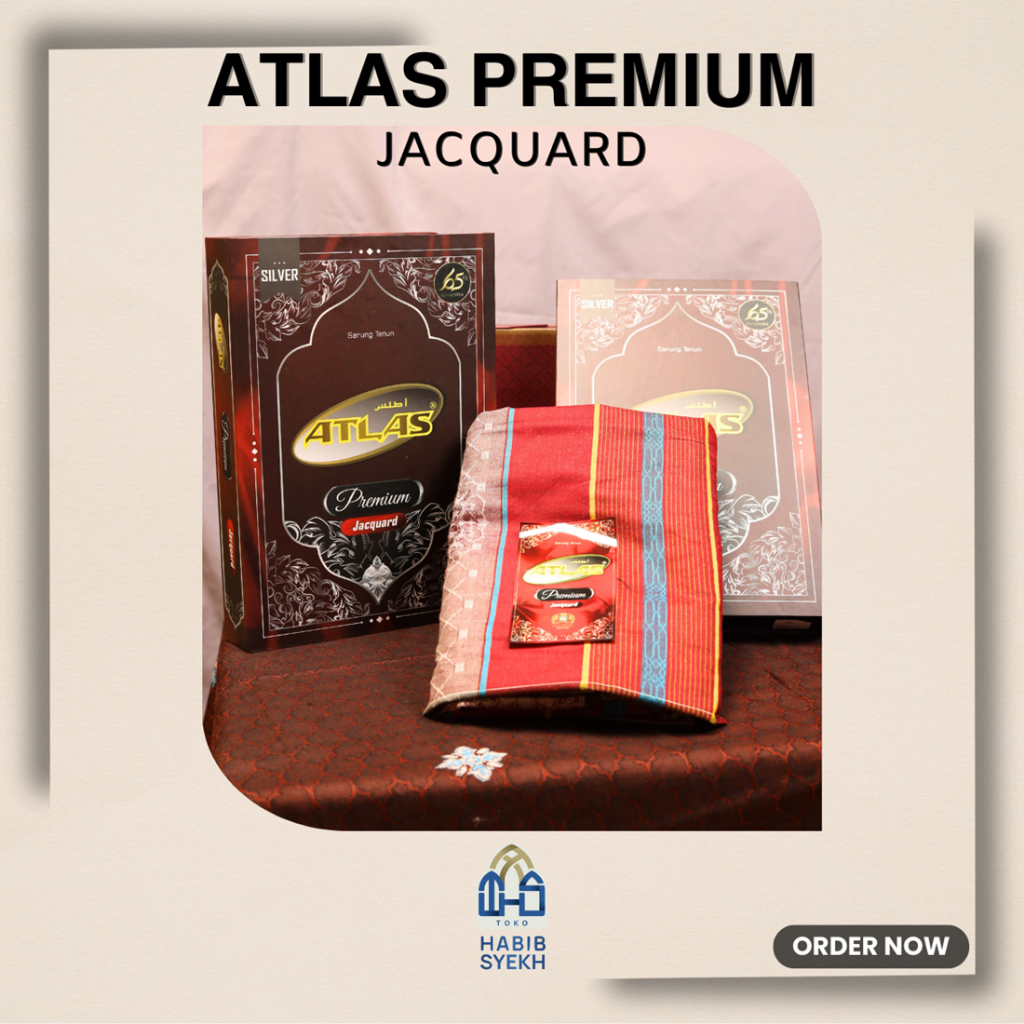 Sarung ATLAS Premium Jacquard /ATLAS Original/ATLAS Premium Jacquard 790 Songket/Sarung songket