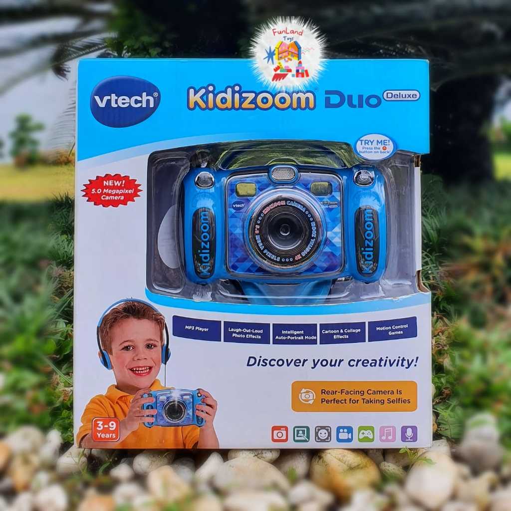 Vtech kidizoom Deluxe Camera with MP3 Player and Headphone