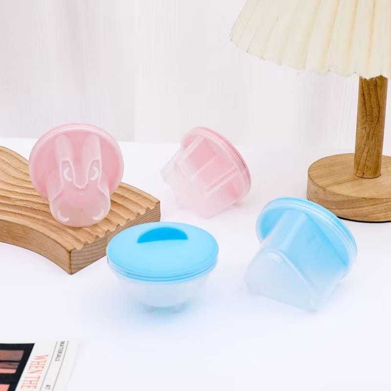 Cetakan Telur Kukus+Tutupan Warna Random