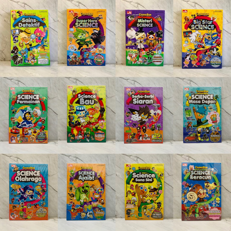 Educomics Komik Edukasi CookieRun: Big Star Science / Science Super Lezat / Penemuan Hebat / Science