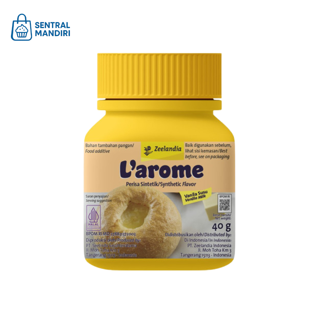 

Larome Vanilla Susu 40Gr Zeelandia