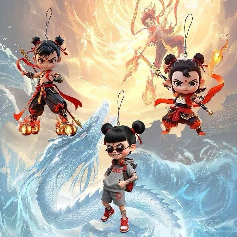 gantungan 1set nezha Aobing