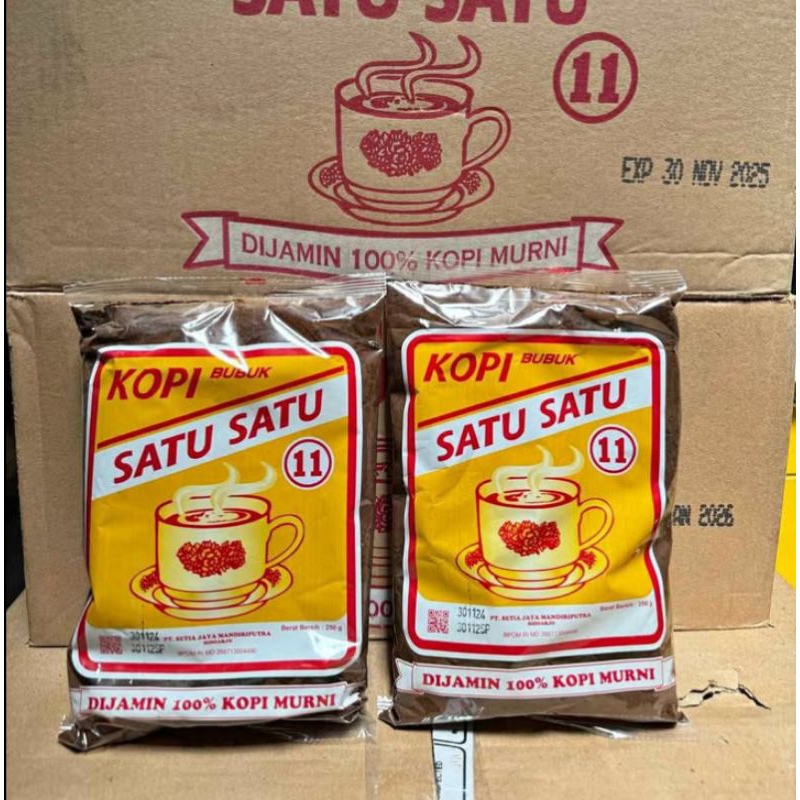 

Kopi Bubuk Satu Satu/Kopi Satu Satu/250 gram