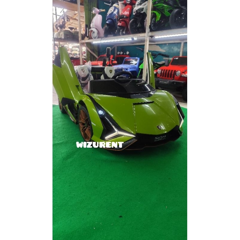 Mobil Aki Lamborghini Sian 24volt Lisensi