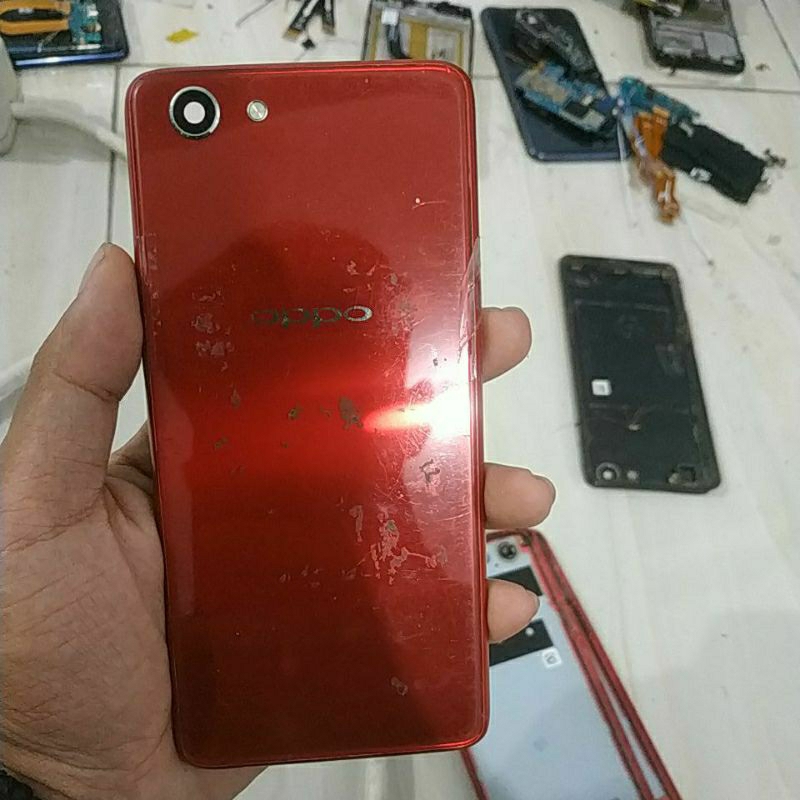 backdoor bekas ori Oppo f7 youth tombol komplit