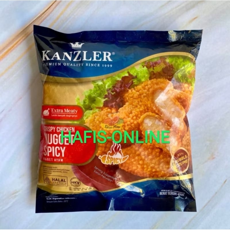 

KANZLER Crispy Chicken Nugget Spicy 450 gr