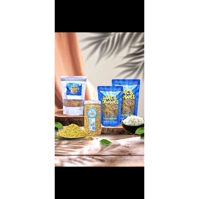 

ikan sruwet crispy premium by wacil kemasan 180 gram
