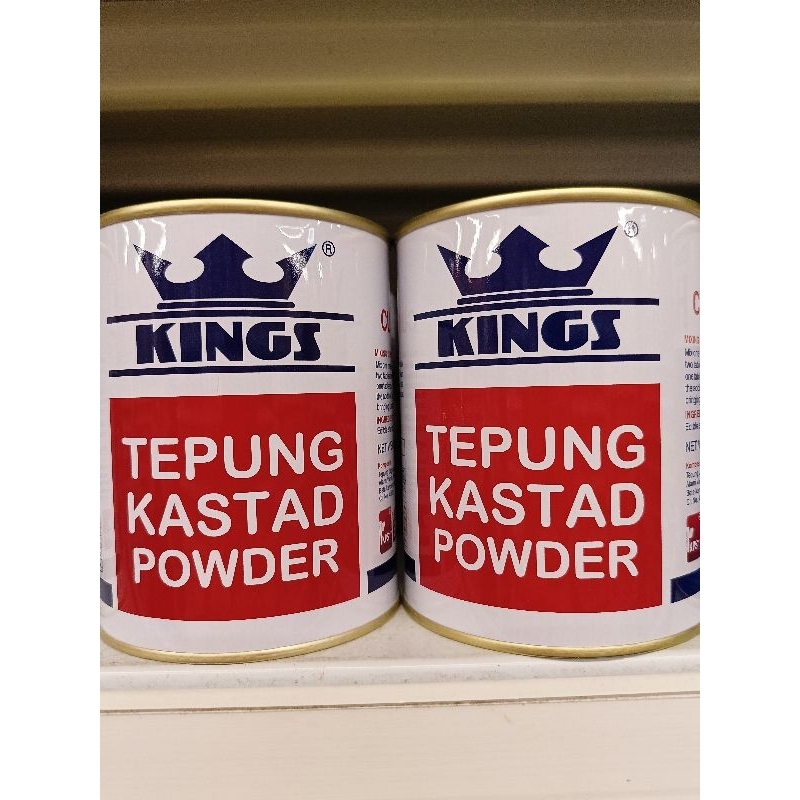 

Tepung Kastad Powder Merk Kings (327 Gr)
