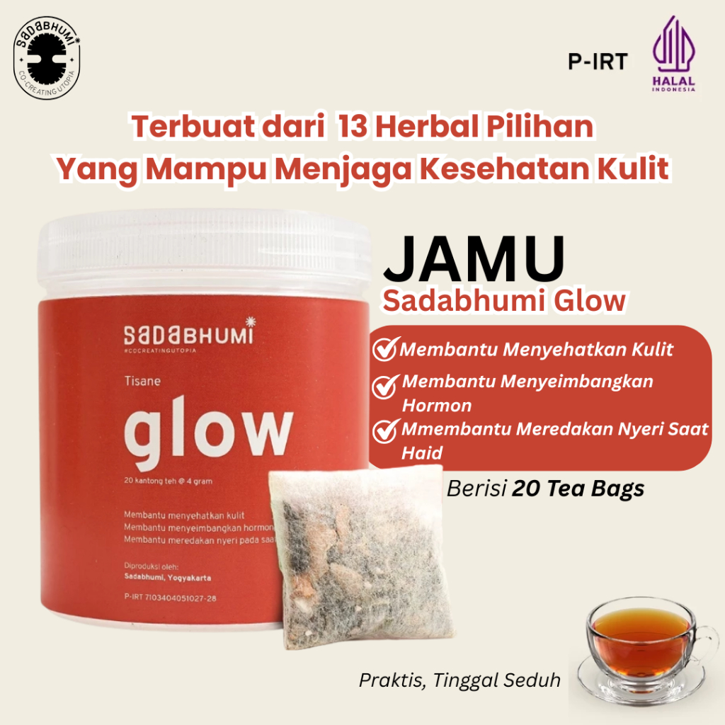 

Sadabhumi Glow – Jamu Herbal Kesehatan Kulit Alami