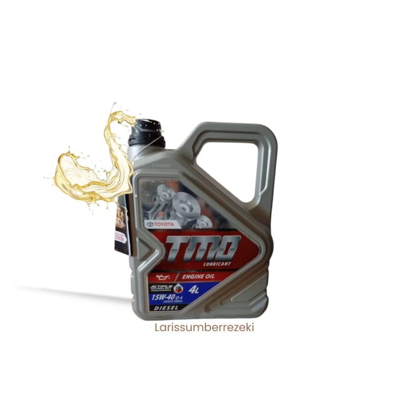 {GROSIR} OLI MOBIL TMO DIESEL TOYOTA 15W-40 4LTR TOYOTA TMO DIESEL SOLAR 4Liter GALON