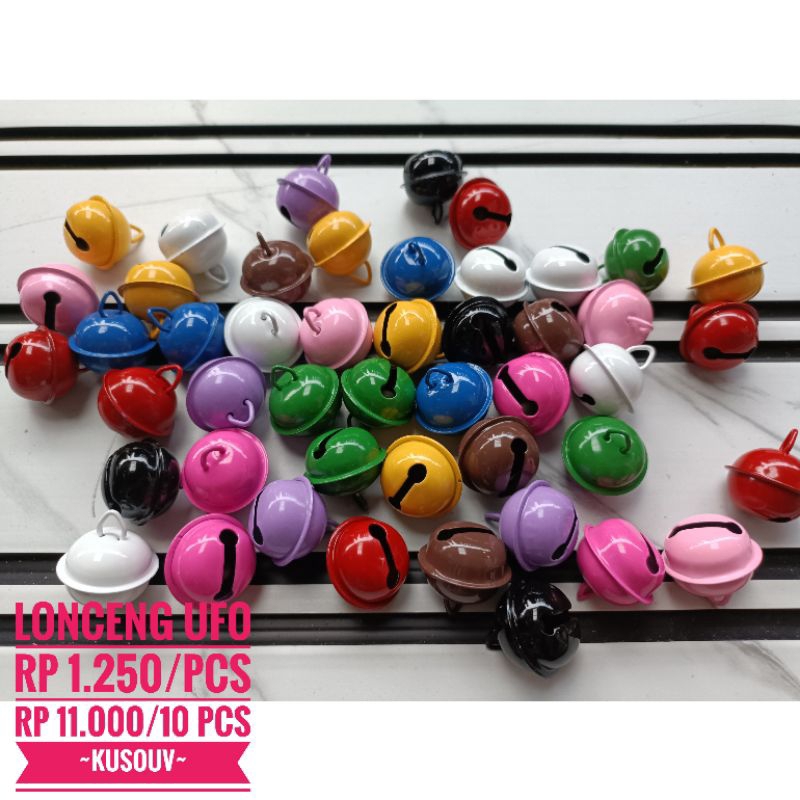 Lonceng UFO/Lonceng Hewan/Lonceng Anjing Kucing/Lonceng Doraemon/Kerincingan/Krincingan/Kelintingan/