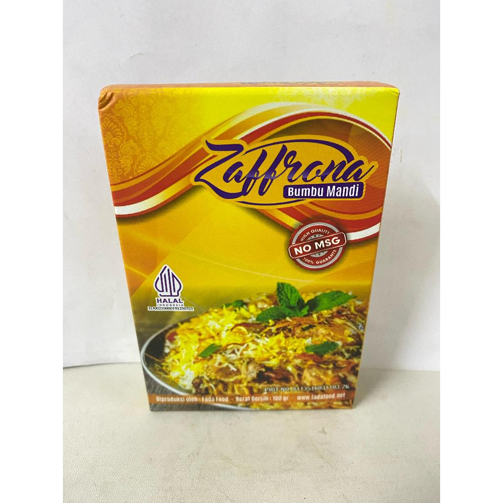 

ZAFFRONA BUMBU MANDI 100 GR
