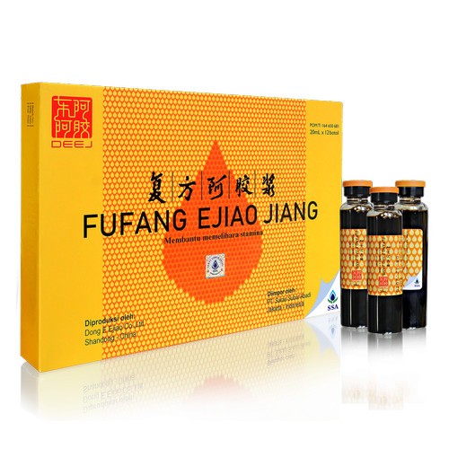 FU FANG E JIAO JIANG 20ML (ANGKAK CAIR UNTUK PENAMBAH DARAH & DEMAM BERDARAH)
