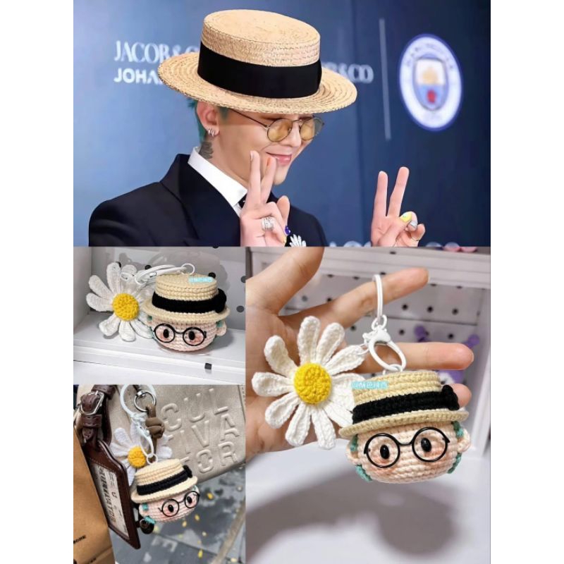 G-Dragon Amigurumi | gantungan kunci rajut G-Dragon