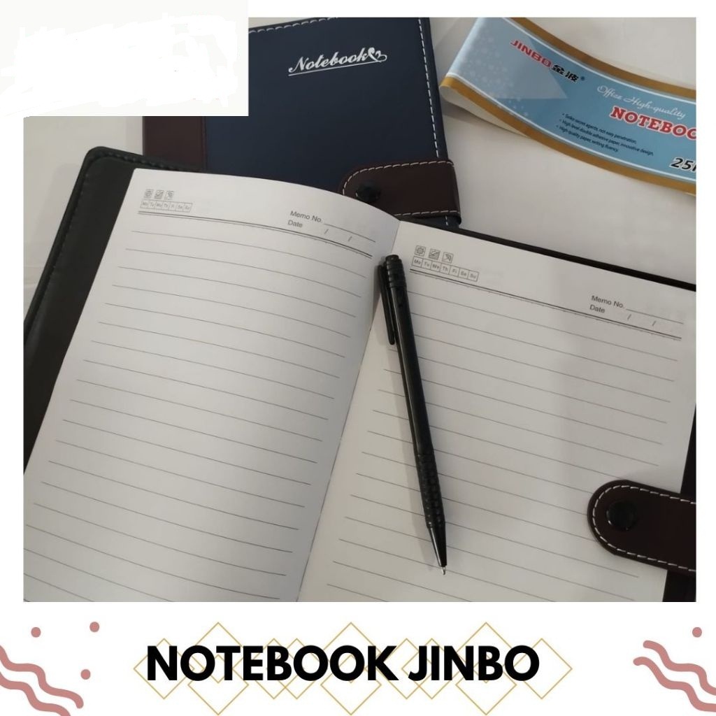 

Business Notebook Jinbo/Buku Catatan Bisnis 201-25 141 x 206 mm A5