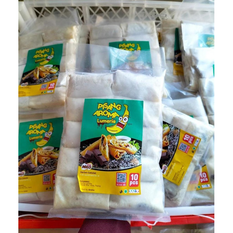 

pisang lumer cokelat