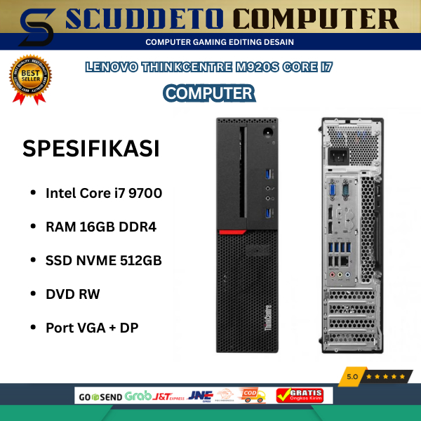 Lenovo ThinkCentre M920s sff Core i7 9700 16GB RAM 256GB SSD ‎Windows 11