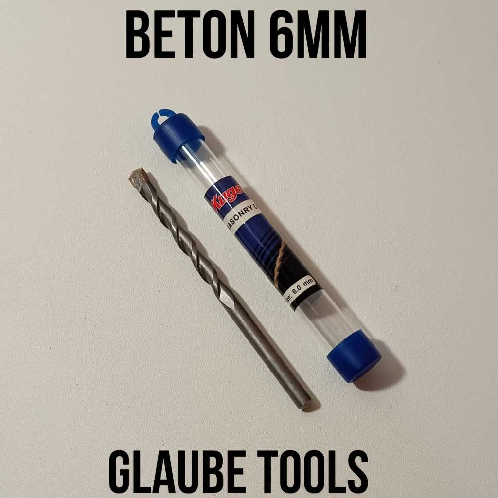 Mata Bor Beton 6mm Mata Bor Tembok 6 mm Impact drill bits Masonry drill Bit