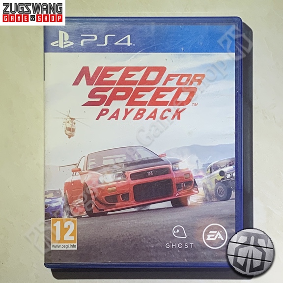 Kaset game bd ps4 ps 4 playstation need for speed payback nfs bekas 2nd second used preowned seken