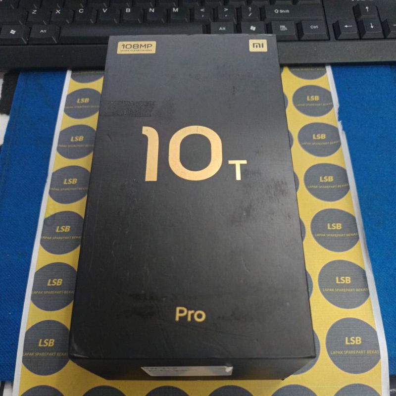 DUS BOX HANDPHONE XIAOMI MI 10T PRO ORIGINAL BEKAS