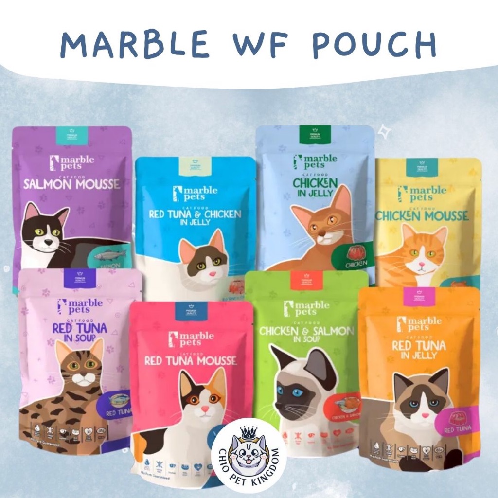 Marble Wet Food Pouch / Marble Pets Makanan Basah ? Chio Pet Kingdom