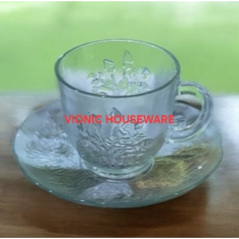 Cangkir Gelas Set Kado Roses