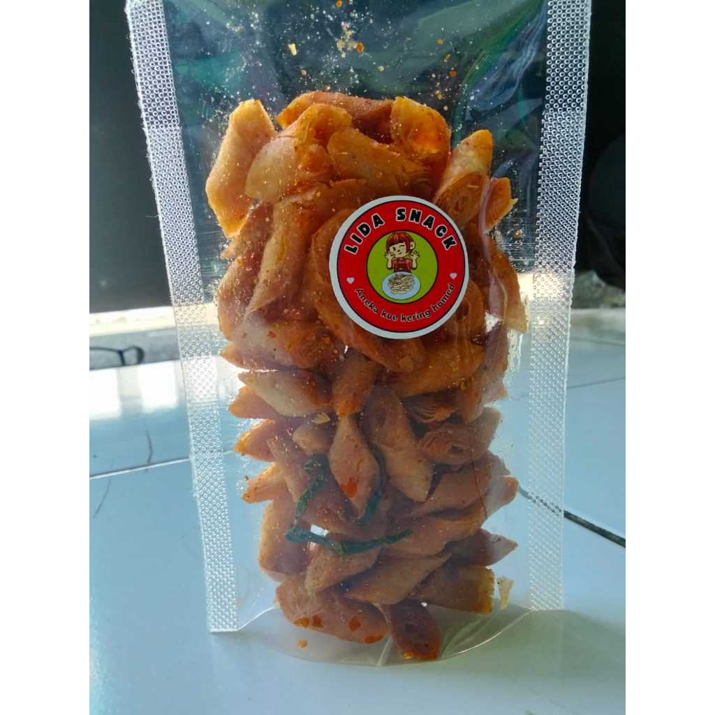 

Makanan Cemilan Lumring Lumpia kering Rasa Original kemasan kecil/makanan cemilan snack