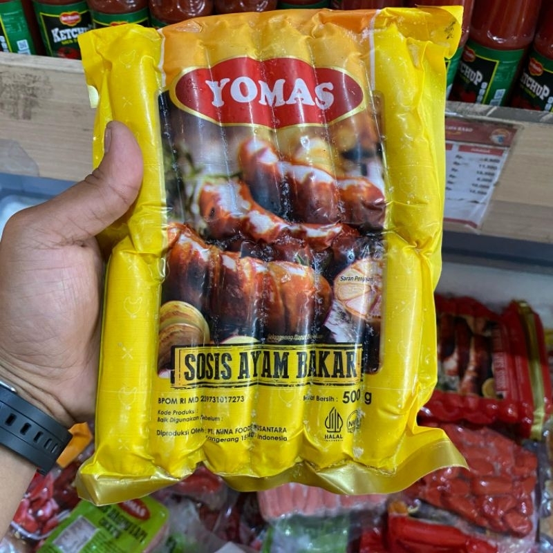

YOMAS - SOSIS BAKAR AYAM ISI 12