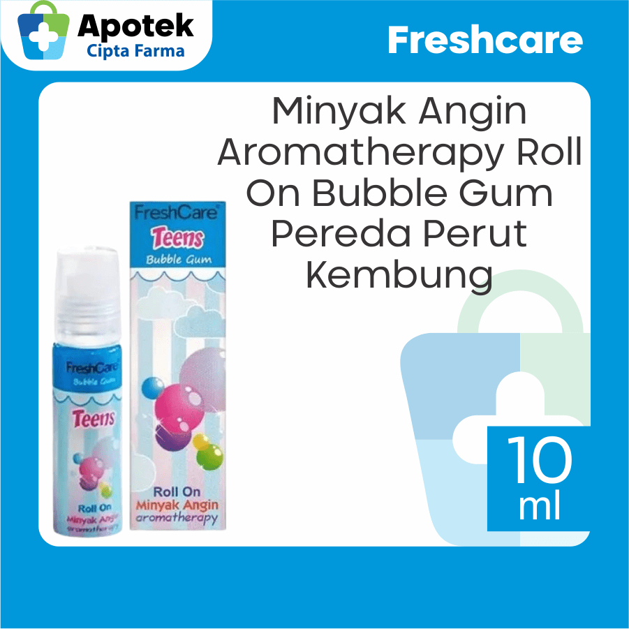 Freshcare Teens Bubble Gum Fresh Care Fres Care Minyak Angin Aromatherapy Aroma Terapi Menthol Olive
