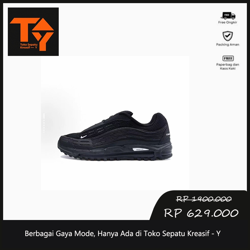 NIKE Sepatu lari olahraga anti guncangan pria dan wanita Nike Air Max TL 2.5