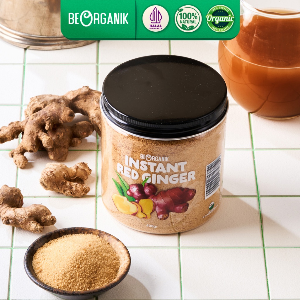 

Beorganik Instant Red Ginger / Jahe Merah Instan Bubuk