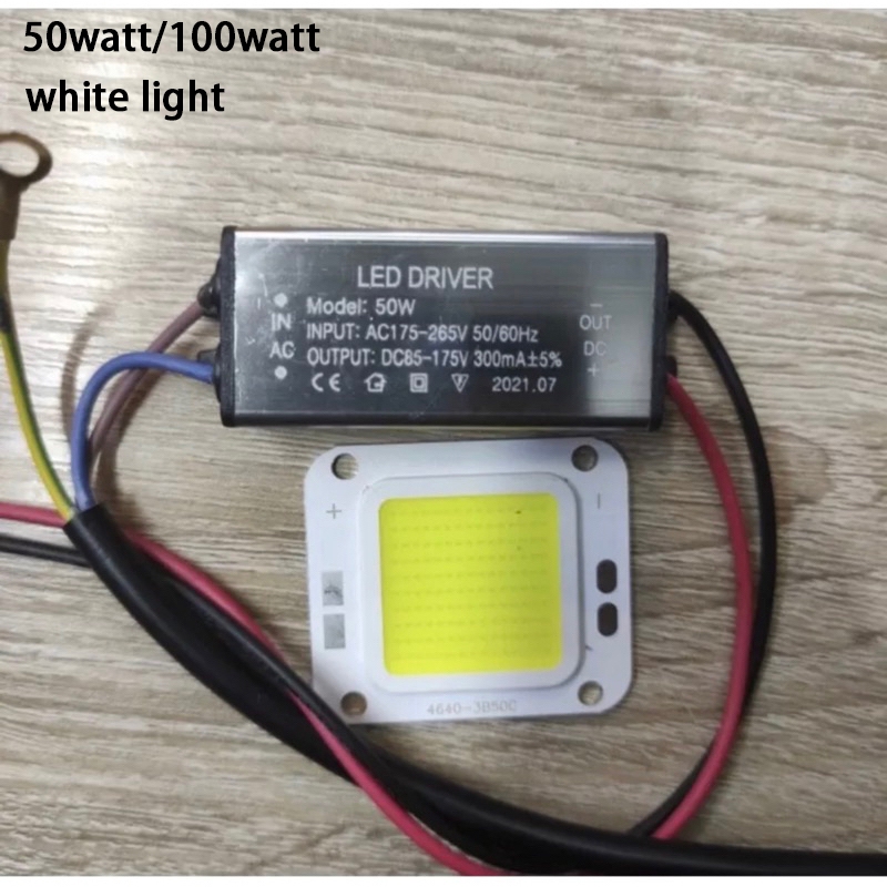 Trafo led pju cobra 100w 50 watt + mata led 50watt / driver led 50w /100w chip 50 w Lampu led pju co