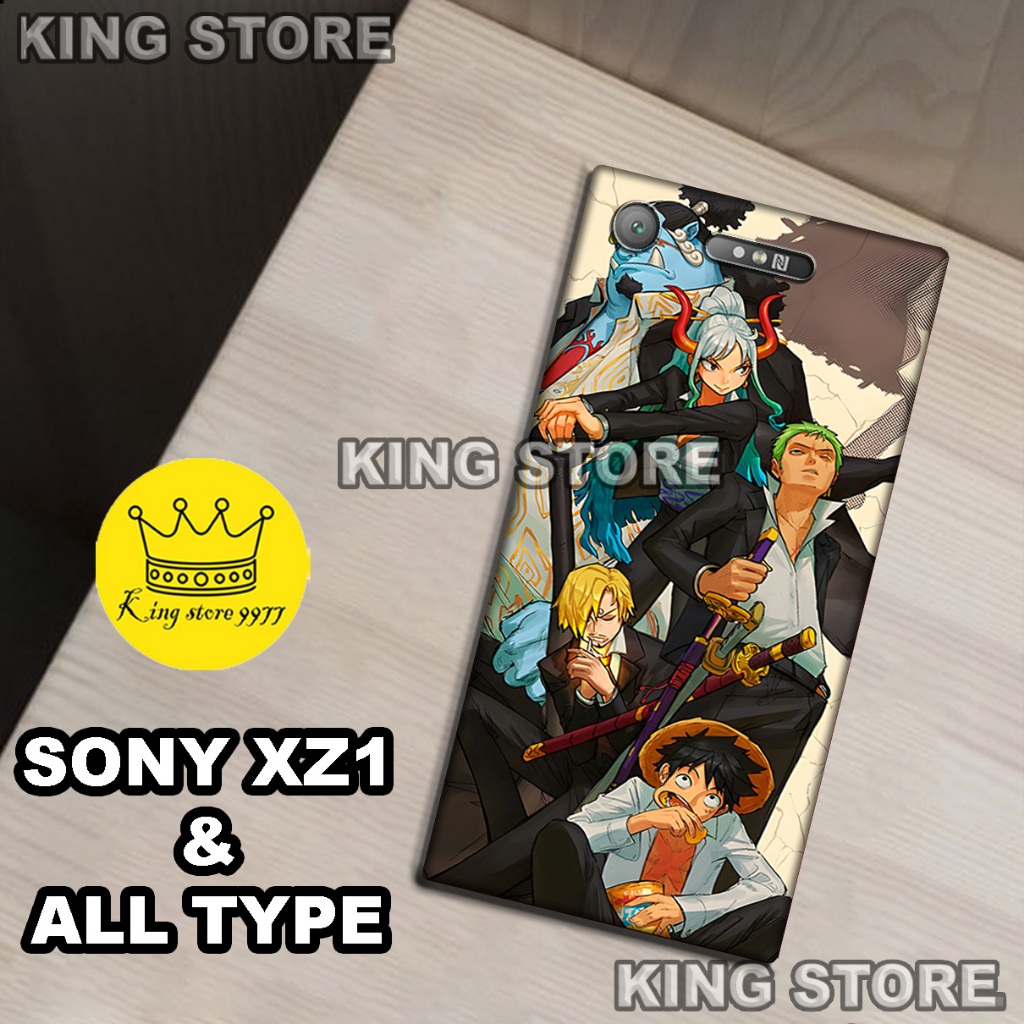 (KS1)  Softcase karet untuk SONY XZ1 Motif gambar karakter Anime/casing SONY XZ1 terbaru/kesing hp/s