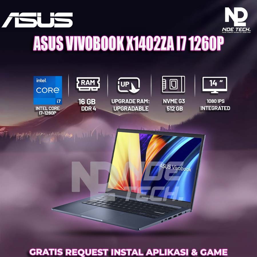ASUS VIVOBOOK X1402ZA I7 1260P