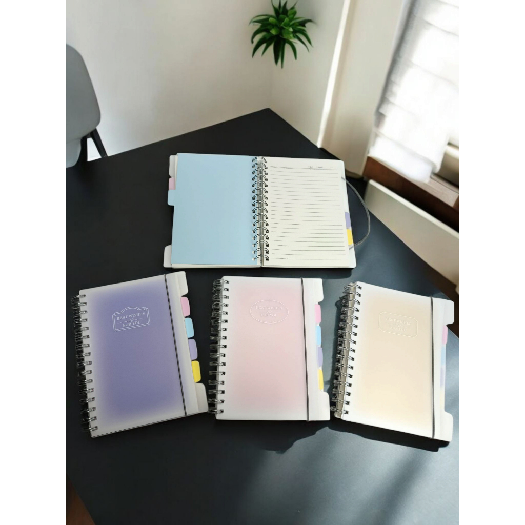 

Binder Note Spiral Ring Model garis ukuran A5