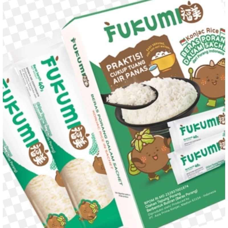 

fukumi konjac rice beras porang