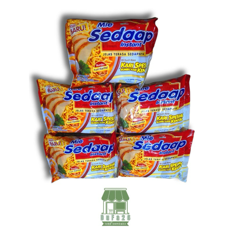 

MIE SEDAP KUAH KARI SPESIAL (76 gr x 5)
