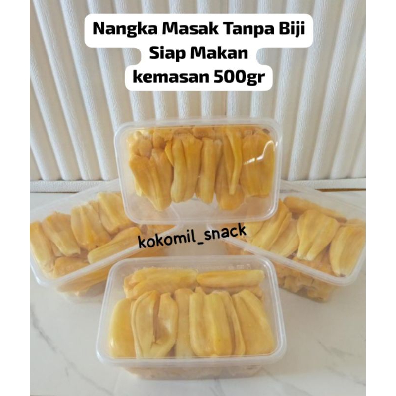 

Nangka Masak tanpa biji siap makan kemasan 500gr