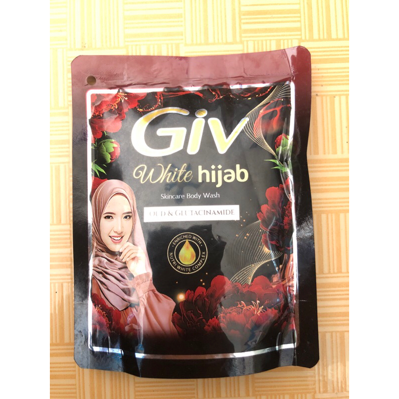 Giv white hijab 60ml